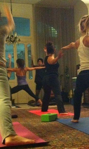 Yoga Class Session